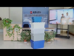 Caixas sólidas instaveis para armazenagem industrial por grosso Caixas móveis