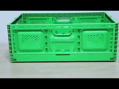 Tamanho externo 600*400*220mm Agricultura Caixas móveis de plástico para frutas