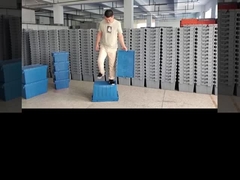 Caixas de plástico empilháveis para ninhos em movimento empilháveis em contêineres Nestable Logistics Turnover Box