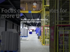 Caixa de nidificação de alta qualidade Caixa textual de plástico para vegetais