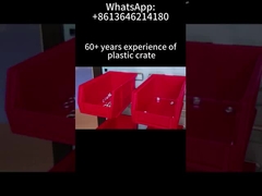 Caixas de estante de plástico Caixas de armazenamento de plástico empilháveis Caixas de armazenamento de plástico Peças de ferramentas de armazém