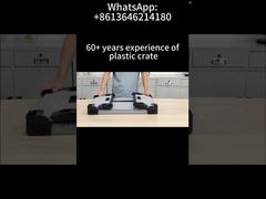 Embalagem Pp Caixas de envio de plástico corrugado dobrável Caixas de envio de plástico corrugado