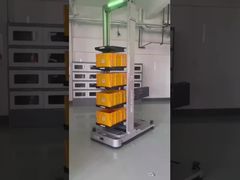 armazenamento caixa de plástico empilhável de armazenamento recipiente móvel de plástico