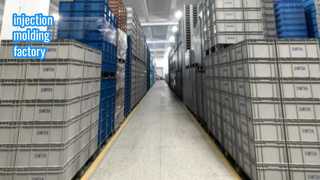Fabricante de caixas de plástico - Produção de fábrica de embalagens logísticas reutilizáveis