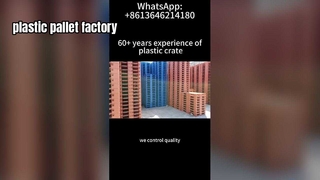 Fabricação de paletes de plástico com opções de cores personalizadas