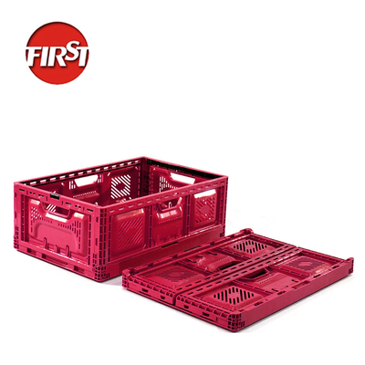 comprar Embalagem de vegetais Caixa de plástico dobrável de 600*400 mm para transporte e distribuição de ovos Fabricação em linha