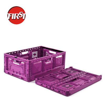 comprar Caixa de mudança dobrável plástico dobrável caixa de armazenamento Uvas 570x370x210mm Fabricação em linha