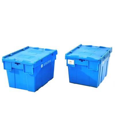 comprar Tamanho externo 400*300*260mm Caixas de mudança instaáveis de plástico para necessidades de trabalho pesado Fabricação em linha