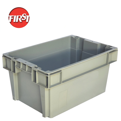 comprar Caixas de plástico de cor personalizável de volume de 45L para soluções de armazenamento de armazém fáceis Fabricação em linha