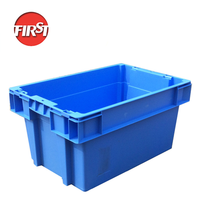 comprar Armazenamento Industrial Transporte Caixas de plástico de qualidade alimentar azul 45L para sala de aula Fabricação em linha