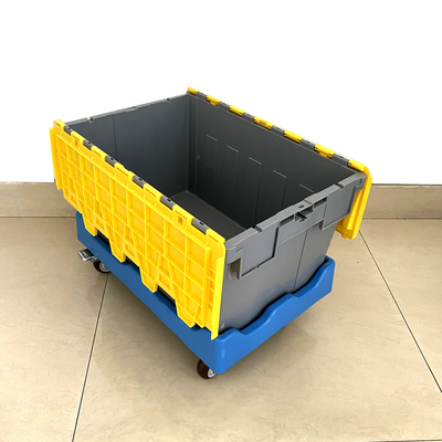 comprar Container de plástico de plástico com tampa e design empilhável Fabricação em linha
