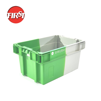comprar Cestas de plástico de 600*400*300 mm para empilhamento e rotatividade em armazém Fabricação em linha