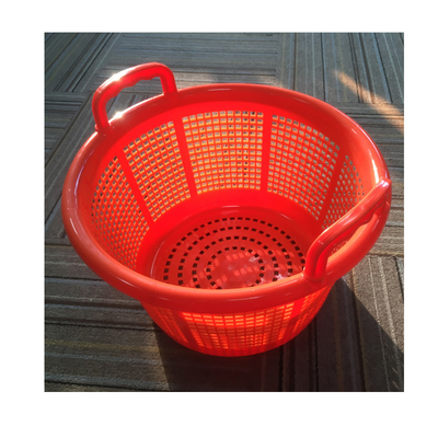 comprar Vermelho Grande Prático Produtos domésticos Armazenamento de plástico PP Cestas de peixe Roupas Práticas Fabricação em linha