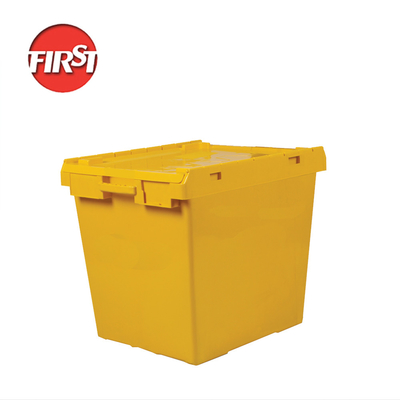 comprar Container pesado reciclável de armazenagem de caixas para grandes caixas de plástico móvel Fabricação em linha