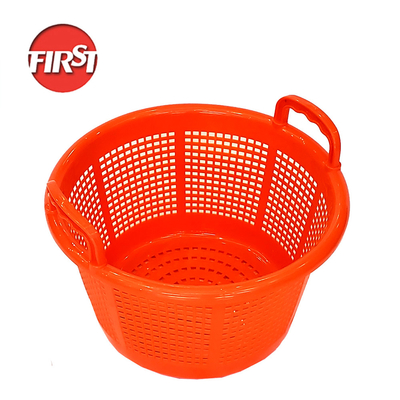 comprar Cesto de tecido em malha de plástico resistente e empilhável para armazenamento de mantimentos no supermercado Fabricação em linha
