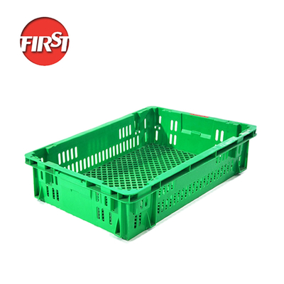 comprar Caixas de pão de plástico colorido Empilhadeira de alimentos Cesto de frutas 654x452x143mm Fabricação em linha