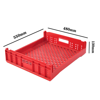 comprar Injeção de Pão Caixa de malha Caixa instaável Armazenamento de plástico Container empilhável móvel Fabricação em linha
