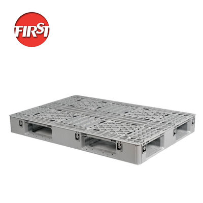 comprar Fabricante de Paletes de Plástico 1100×1100mm Palete Industrial Pesado para Armazém e Logística Fabricação em linha