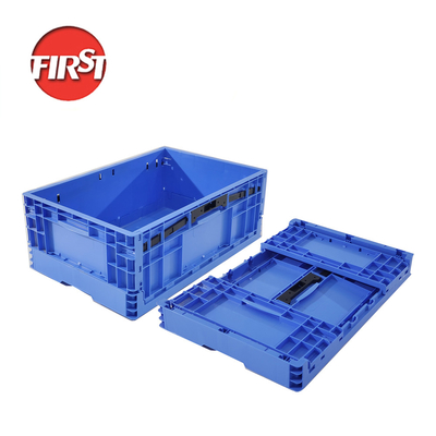 comprar Caixas de armazenamento de plástico sólido dobrável dobrável pesado 565x365x215mm Fabricação em linha