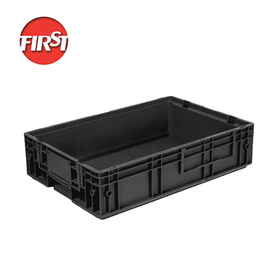 comprar 600x400x147mm Caixa de plástico HDPE pesada de PP para promoção de peças de automóveis Fabricação em linha