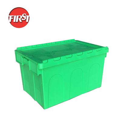 comprar Caixa de segurança de mudança de armazenamento empilhável com tampa fixa Container de plástico 23.6