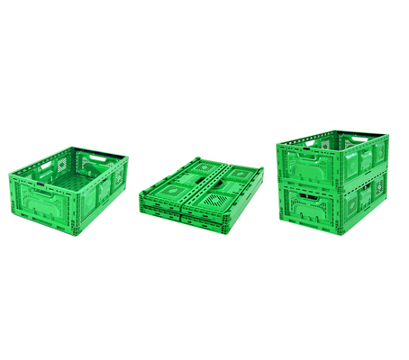 comprar Caixas de plástico de ventilação dobráveis de 40L para agricultura Fabricação em linha