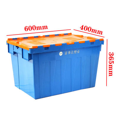 comprar 600×400 Recipiente com Tampa Acoplada Plástico Reutilizável Empilhável Fabricante de Caixa Fabricação em linha