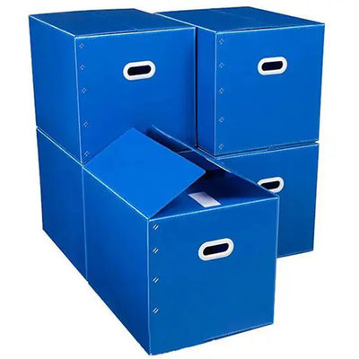 comprar Caixa de plástico corrugado dobrável   Durável, reutilizável, empilhável e economizadora de espaço Fabricação em linha