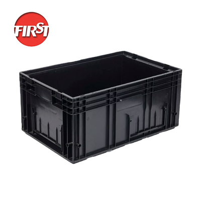 600x400mm VDA Caixa de conversão de plástico KLT Reciclagem de injeção empilhável PP EUR recipientes de plástico