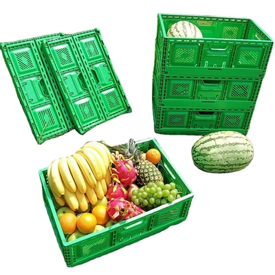 Embalagem de produtos vegetais em PP Caixa de plástico para mudanças Caixa em acoplagem Caixa dobrável