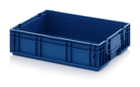 600x400mm VDA Caixa de conversão de plástico KLT Reciclagem de injeção empilhável PP EUR recipientes de plástico